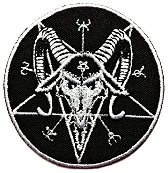 Punk Rock Band Logo - Amazon.com: Best4Buy Music Patch 666 Demonic Pagan Goat Pentagram ...
