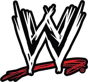 WWE Logo - Choose Size/Color- WWE LOGO Decal Removable WALL STICKER Home Decor ...