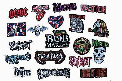 Punk Rock Band Logo - PUNK ROCK BAND Music,song Name Logo Embroidery Applique Patch ...