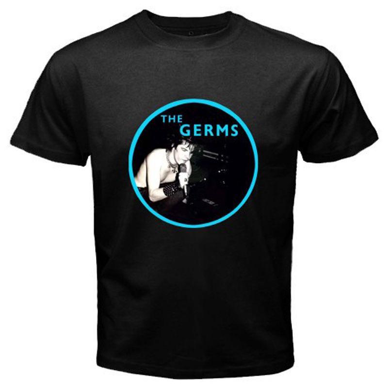 Punk Rock Band Logo - New THE GERMS Punk Rock Band Logo Men'S Black T Shirt Size S To 3XL
