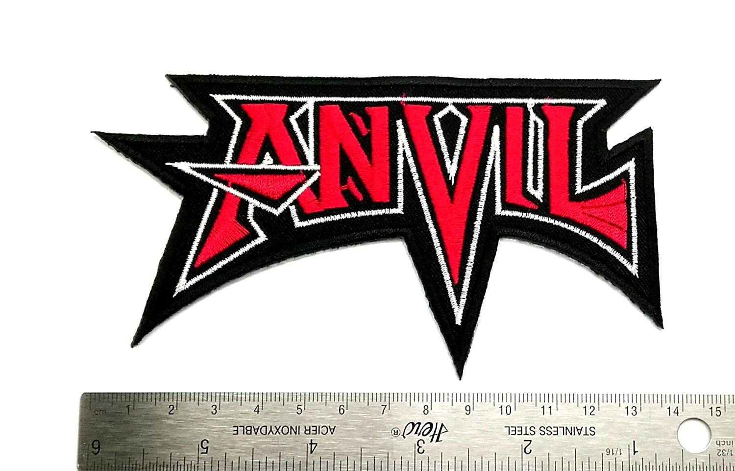 Punk Rock Band Logo - Amazon.com: Wasuphand Anvil Canadian Heavy Metal Band Iron on Logo ...
