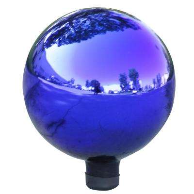 Blue Purple Sphere Logo - Gazing Balls Decor Home Depot