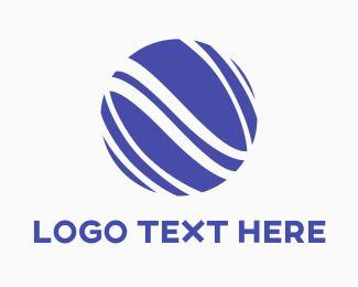 Blue Purple Sphere Logo - Globe Logo Designs. Browse Dozens Of Globe Logos