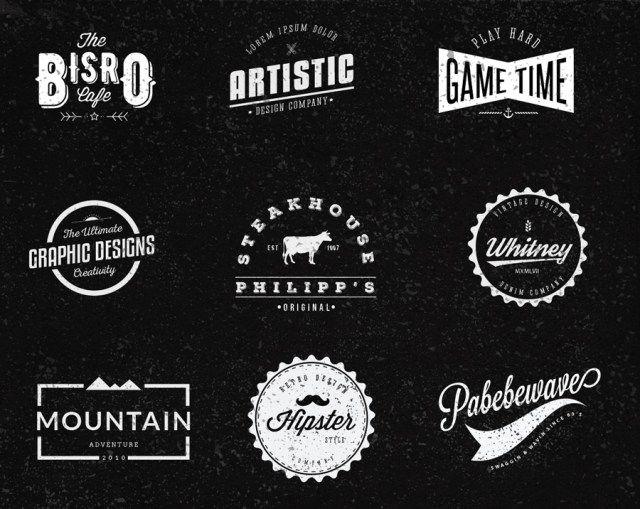 Retro Logo - Free Retro Logos and Badges — Free Design Resources