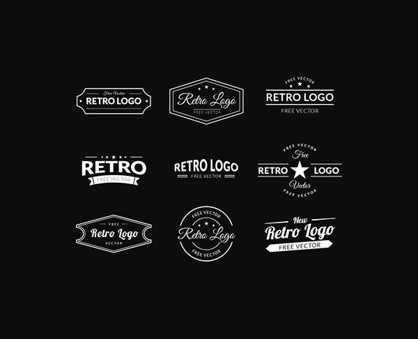 Retro Logo - Retro Logos Vector