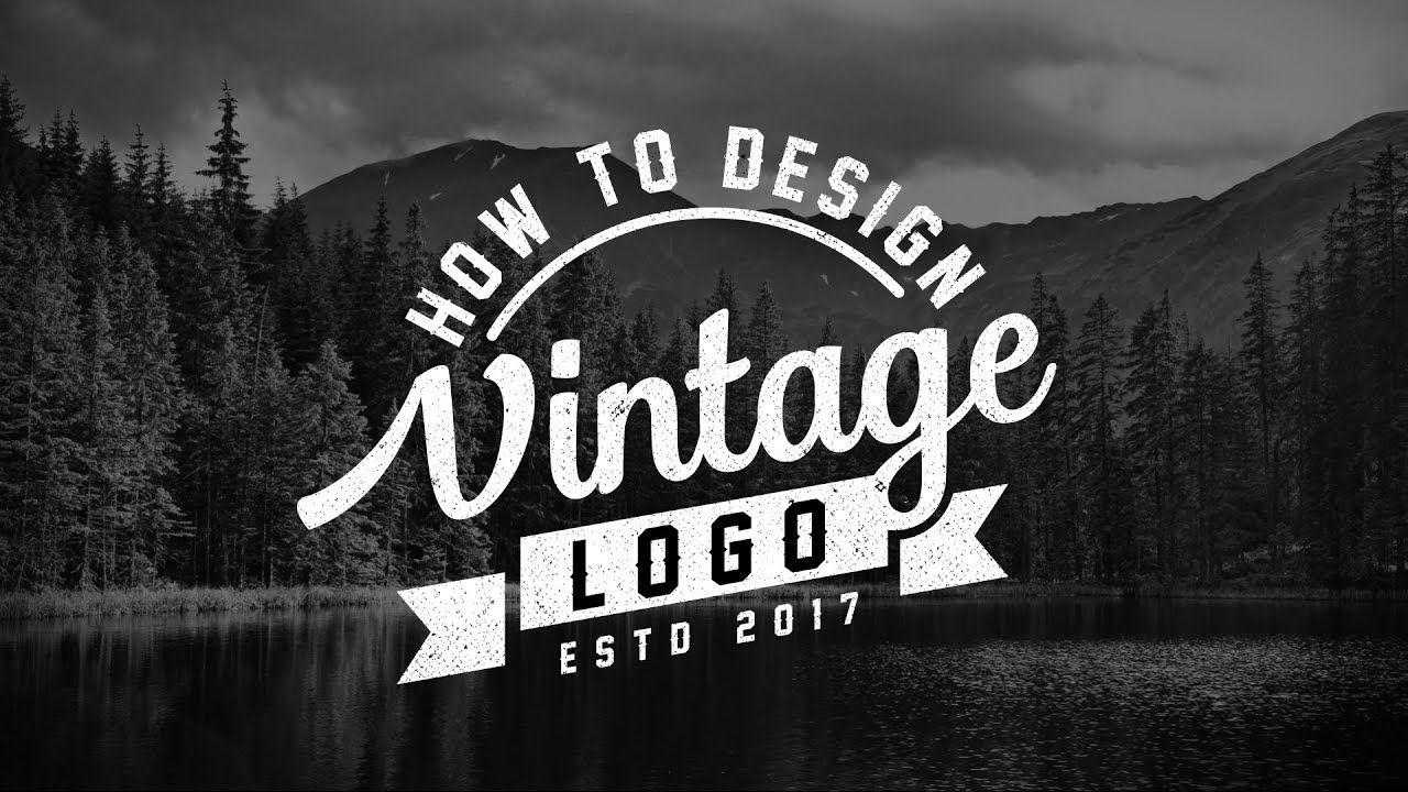 Retro Logo - Create a Retro/Vintage Logo in Adobe Illustrator - YouTube