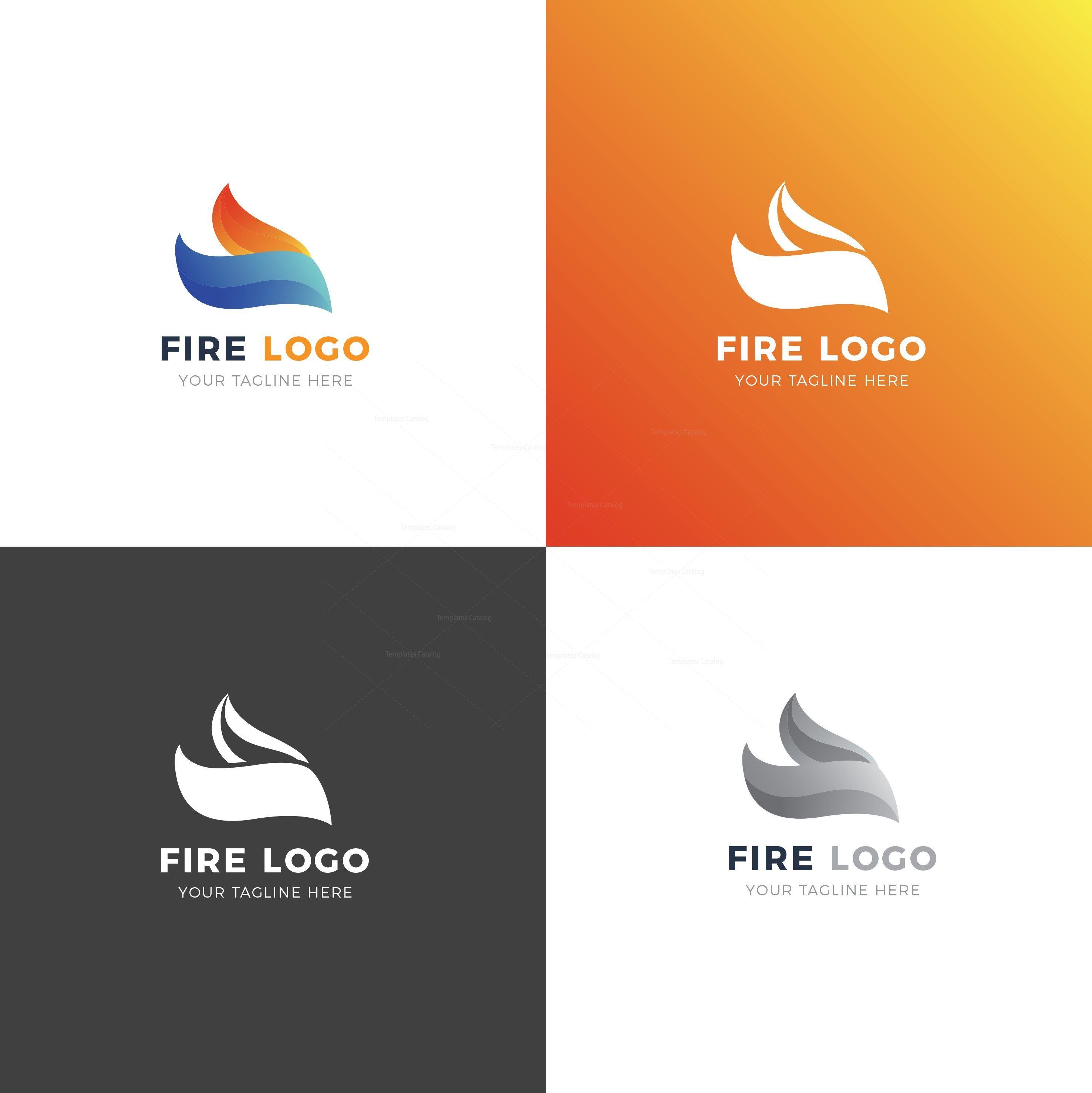 Creative Logo - Fire Creative Logo Design Template 001983