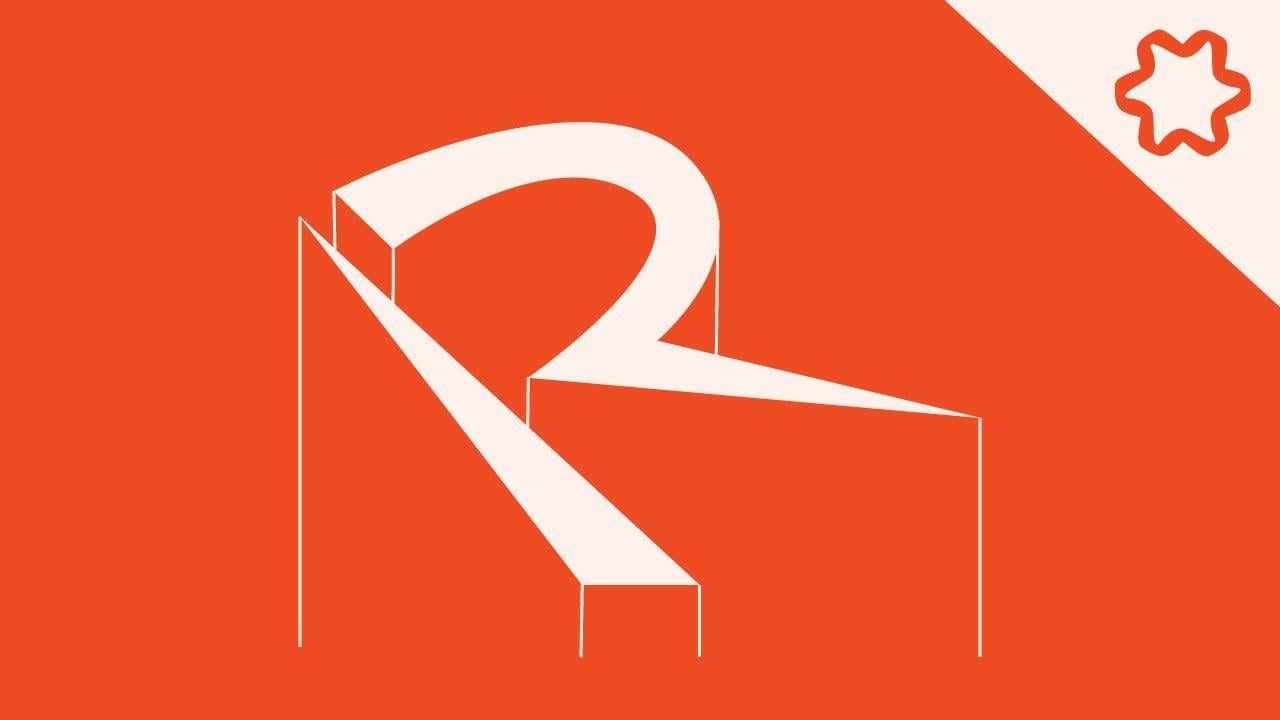Custom R Logo - custom letter R Logo Design Without Font Logo illustrator