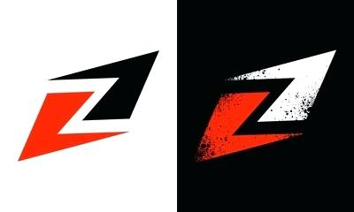 Cool Z Logo - Cool Letter Z Distressed Initial Z Street Wear Logo Template Letter ...