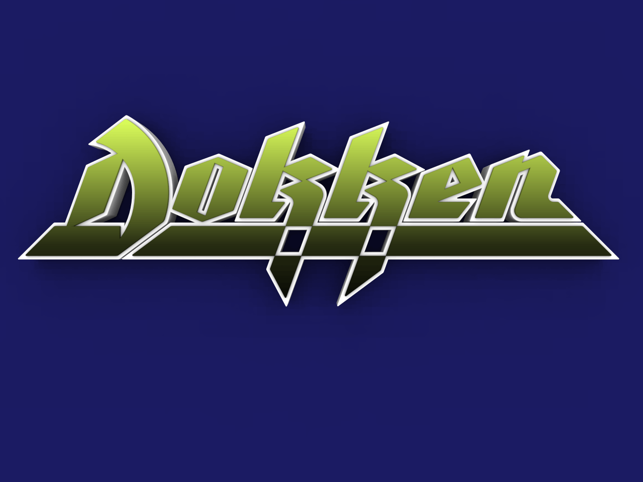 Dokken Logo - POV-Ray: Newsgroups: povray.binaries.images: Dokken Logo (Final)