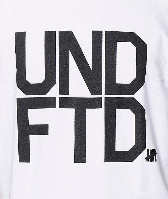 Undftd Logo - Undefeated UNDFTD White T-Shirt | Zumiez