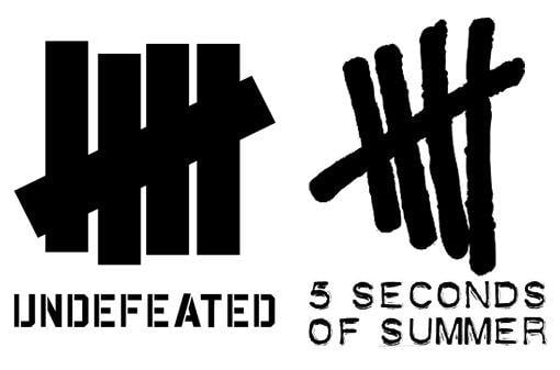 Undftd Logo - 5 Seconds Of Summer Got Rid Of Their Beloved Tally Mark Logo And ...