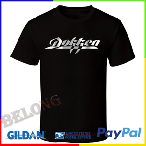 Dokken Logo - New Dokken Logo White Colors Gildan T-shirt Size S-XXL USA | eBay