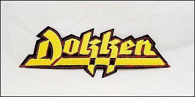Dokken Logo - DOKKEN PATCH LOGO 80's Don Dokken Heavy Metal Glam Rock George Lynch ...