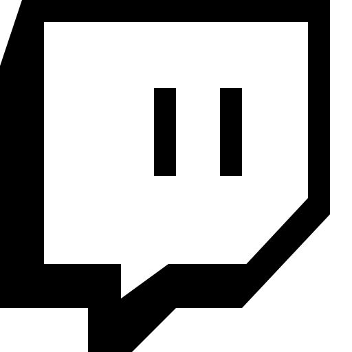 Black Twitch Logo - Twitch logo PNG images free download