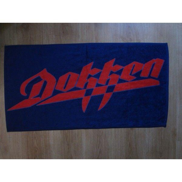 Dokken Logo - Dokken – Logo Beach Towel