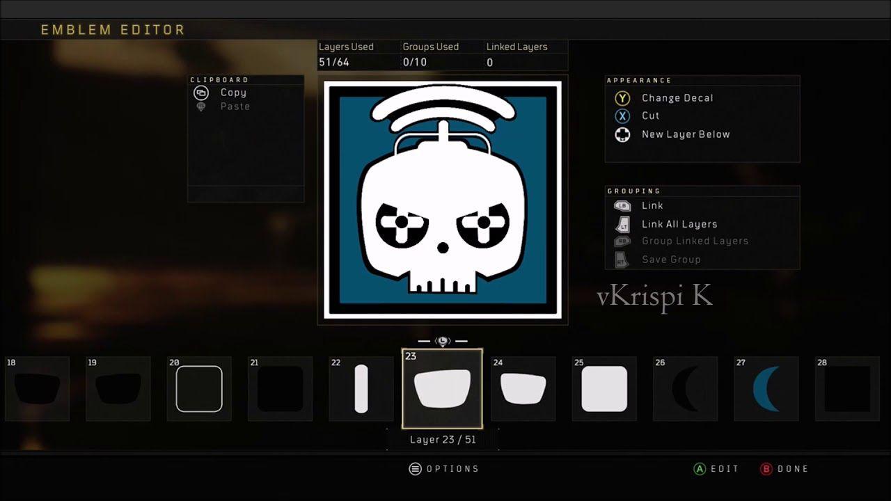 Black Twitch Logo - Call of Duty Black Ops 4 emblem (BO4, R6, Twitch Logo) - YouTube