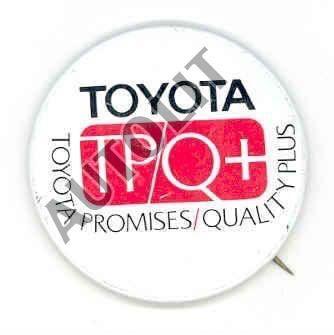 1980s Toyota Logo - Foreign Auto - Toyota - 1970 1980's ? Toyota Pin Pinback Badge