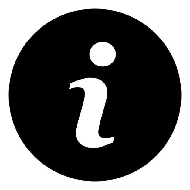 Info Logo - Info logo in a circle Icon