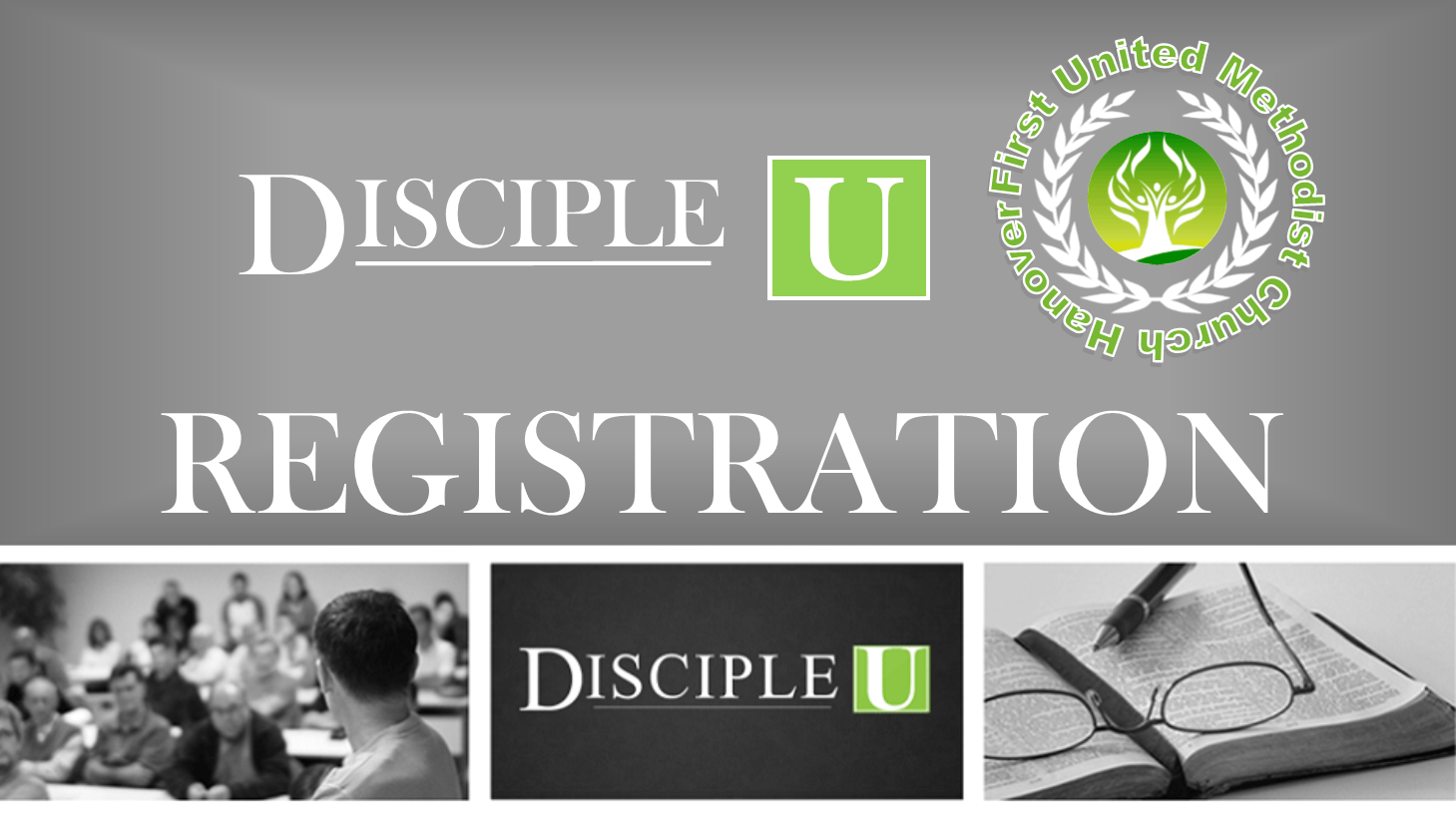 Disciple U Logo - Disciple U: Small Group Registration - First United Methodist Church