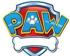 Blue Paw Patrol Logo - Printable PAW Patrol Logo Image. Birthday party ideas