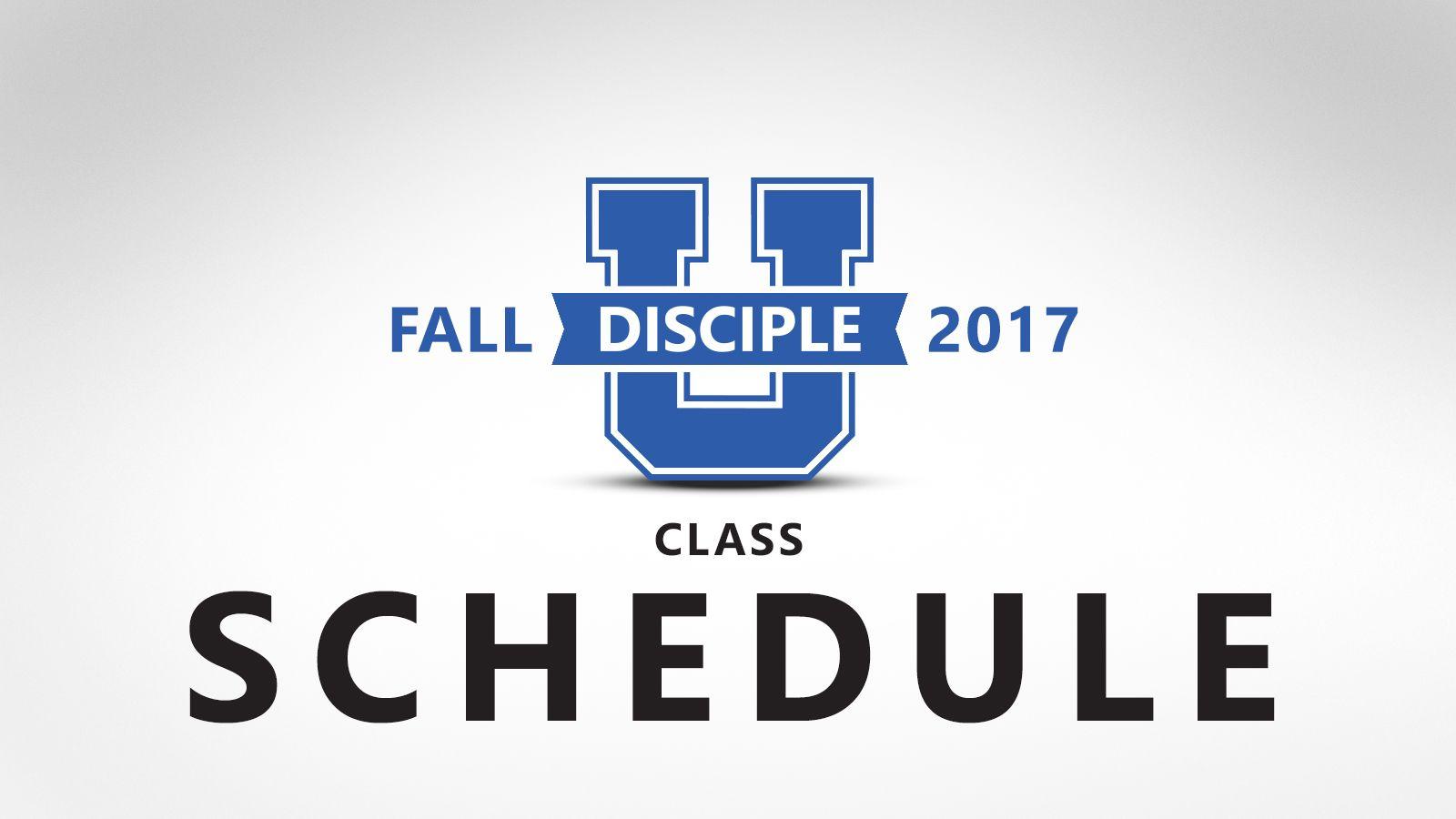 Disciple U Logo - Fall 2017 Disciple U Slide For Website Baptist Church