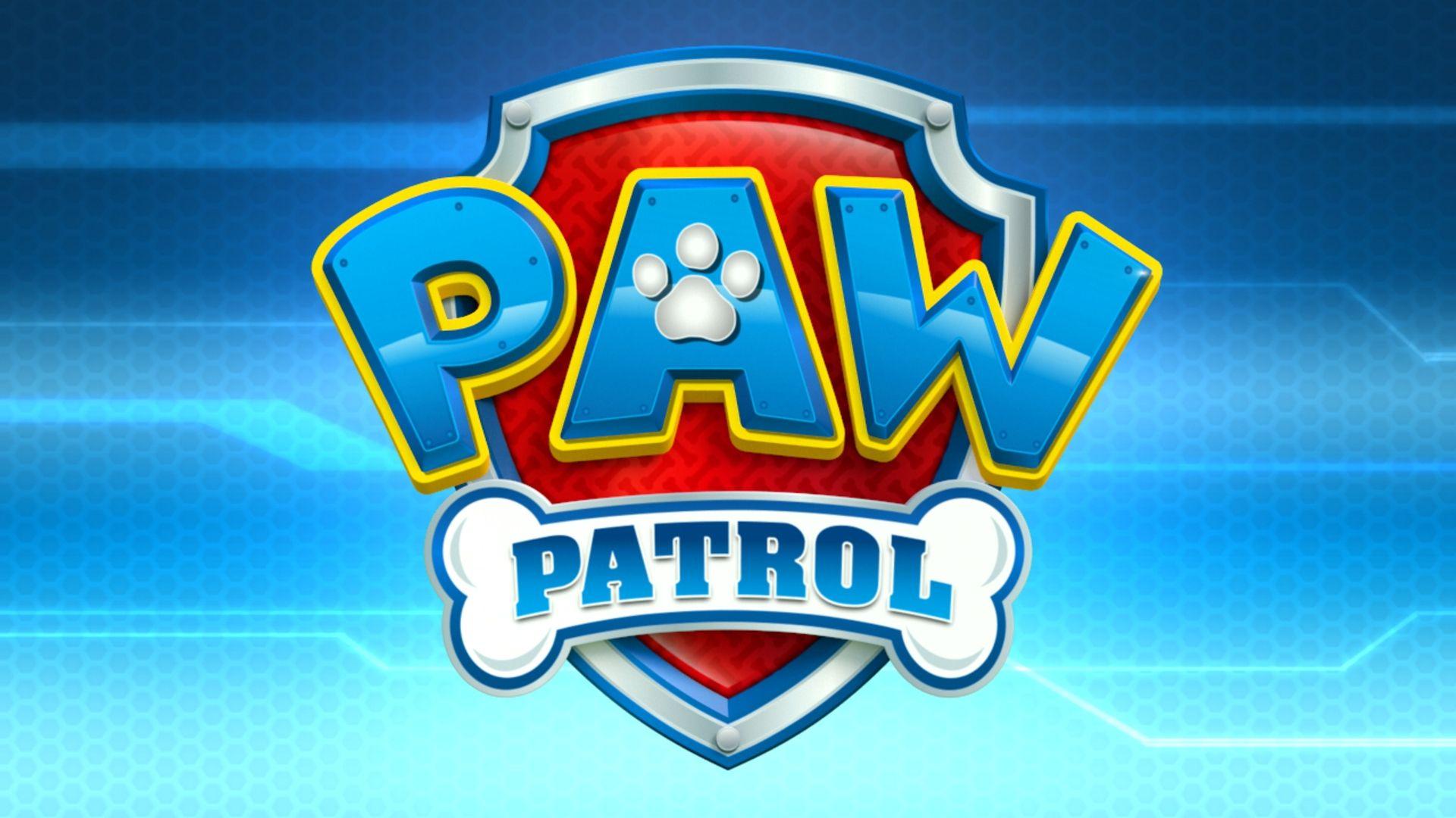 Blue Paw Patrol Logo - Paw Patrol