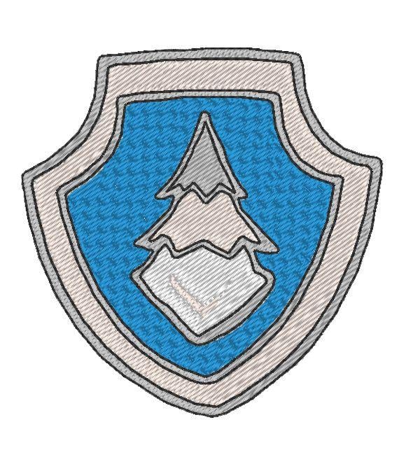Blue Paw Patrol Logo - Paw patrol everest Logos