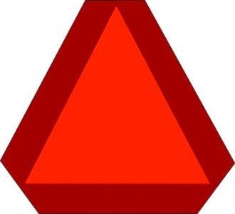 Red Orange Triangle Logo - HARVEST TIME: See an orange and red triangle? Slow down!. The Post