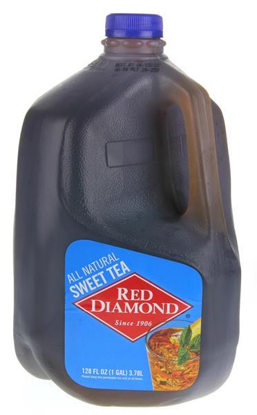 Red Diamond Tea Logo - Red Diamond All Natural Sweet Tea | Hy-Vee Aisles Online Grocery ...