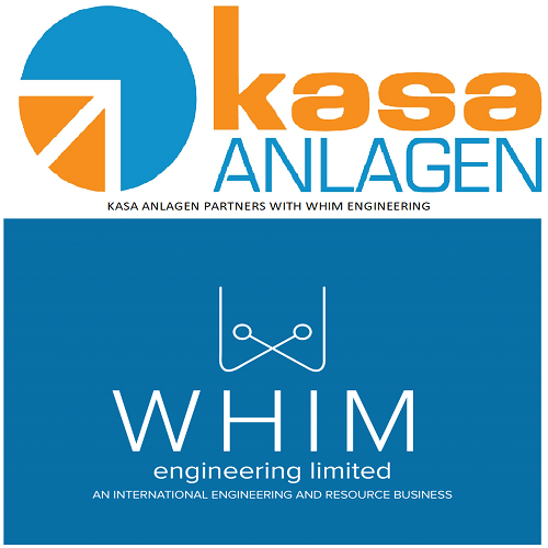 Orange and Blue Engineering Logo - Whim engineering partners with Kasa Anlagen