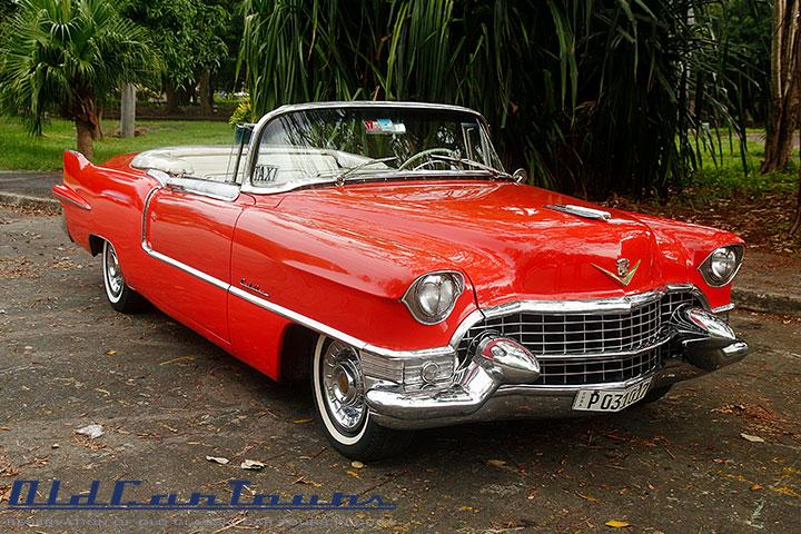 Old Red Cars Logo - Convertible cars - departure from Havana city | Old Classic American ...
