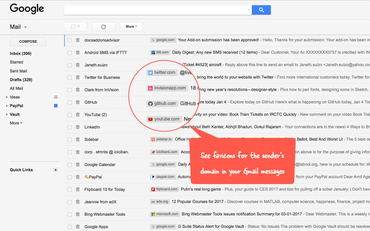 New Gmail Logo - See the Company and Logo of Email Senders in Gmail and Google Inbox