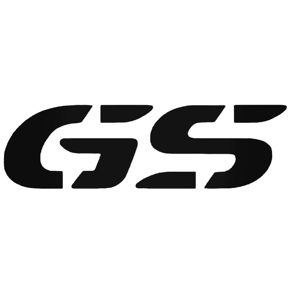 White G S Logo - Bmw Gs Logo Decal Sticker