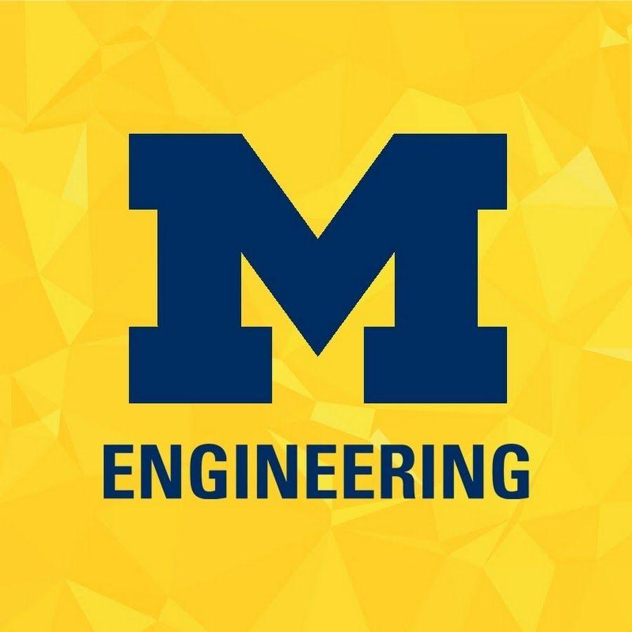 Orange and Blue Engineering Logo - Michigan Engineering