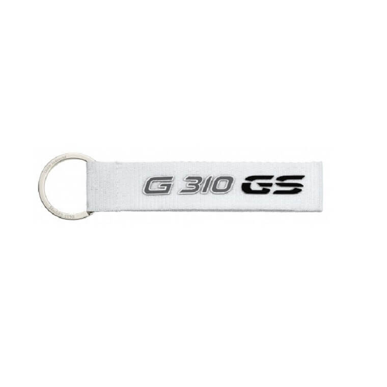 White G S Logo - G 310 GS Key Ring - Bahnstormer Motorrad