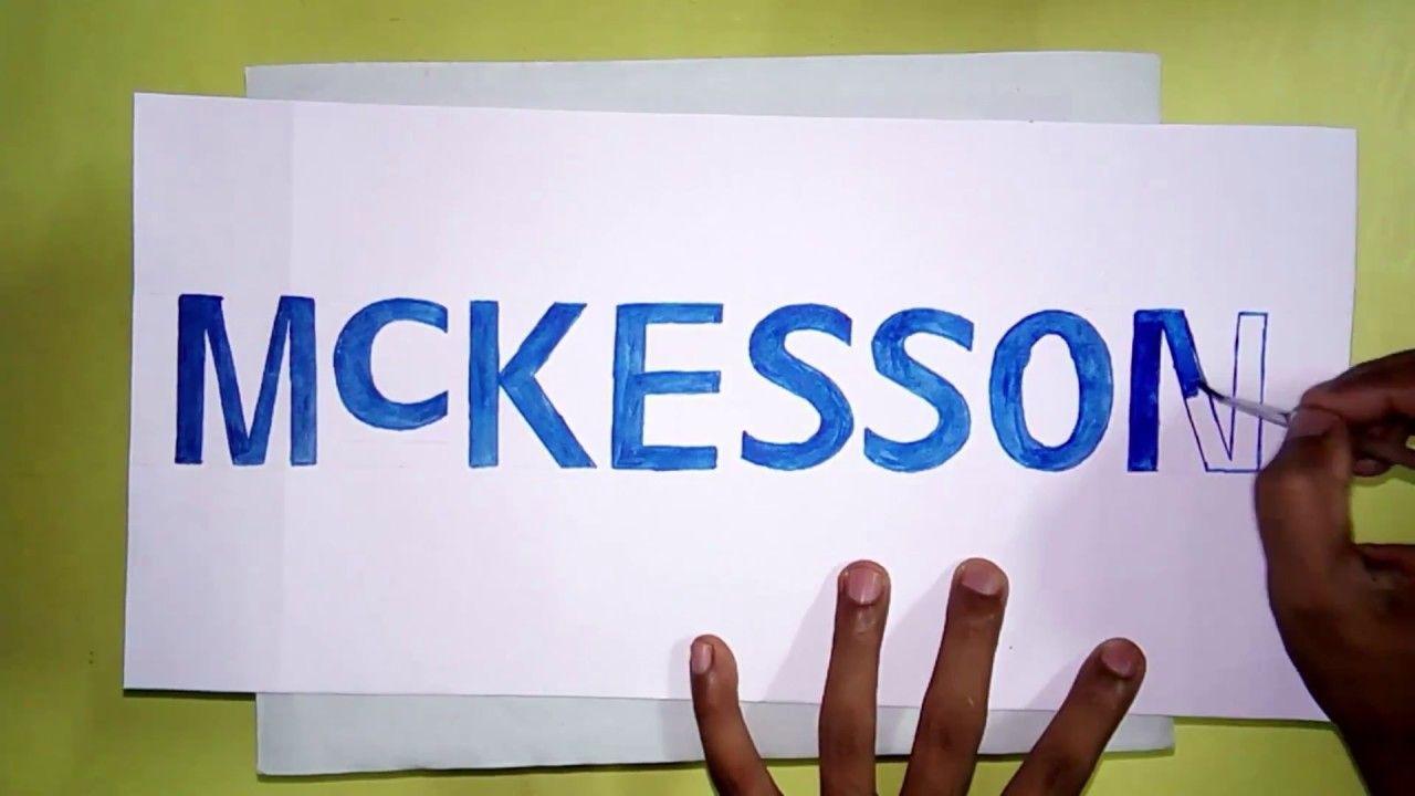McKesson Logo - How to draw the Mckesson logo ~ logo drawing - YouTube