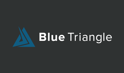 Blue Triangle Brand Logo - Digital Experience Analytics | Blue Triangle