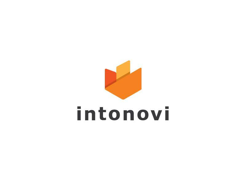 Orange and Blue Engineering Logo - Intonovi logo