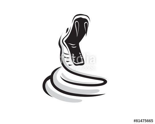 Black Mamba Logo - Black Mamba Snake Stock Image And Royalty Free Vector Files