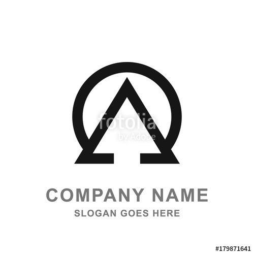 Black Triangle Company Logo - Black Triangle Circle Technology Hotel Building Architecture Logo ...