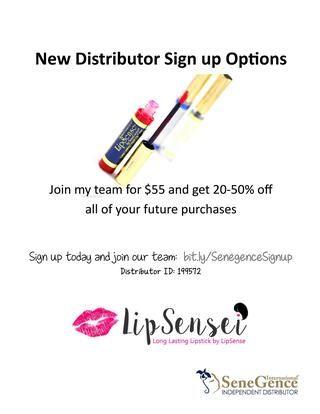 LipSense Distributor Logo - SeneGence Distributor Handbook