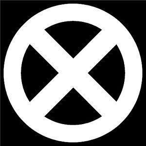 X-Men X Logo - X Men Logo Decal, Car, Truck, Comic, Super Hero Sticker
