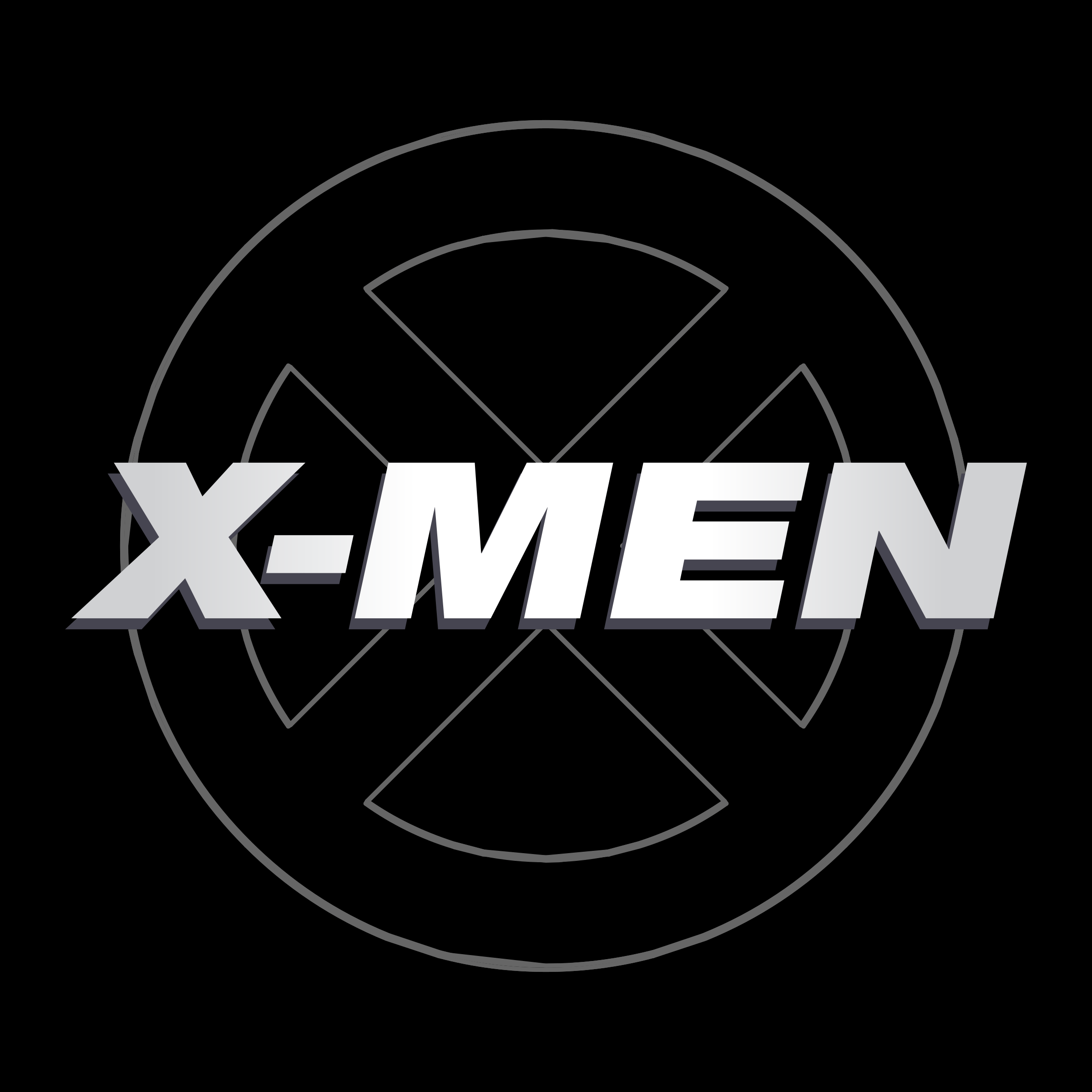 X-Men X Logo - X Men Logo PNG Transparent & SVG Vector