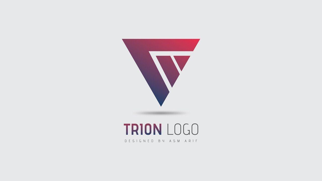 Triange Logo - Professional Logo Design. Adobe Illustrator CC. Tutorial