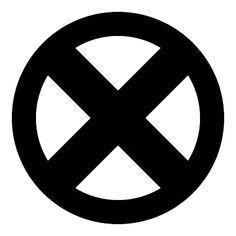 X-Men X Logo - X-men logo | Stencils | Pinterest | Tattoos, Xmen logo and Logos