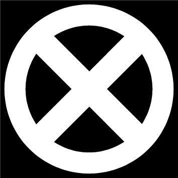 X-Men X Logo - MARVEL COMICS X MEN LOGO VINYL STICKERS SYMBOL 5.5