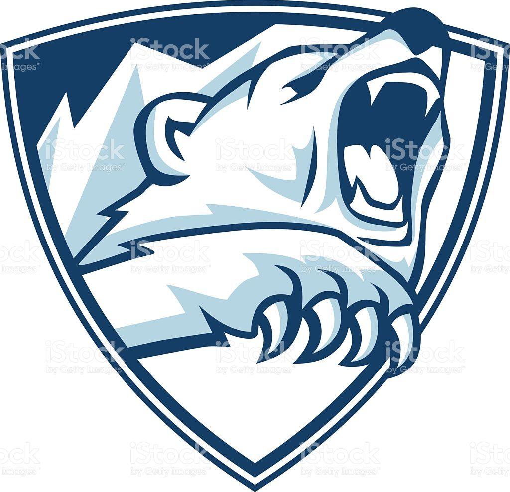 Polar Bear Logo - Polar bear emblem design | Soccer Logos | Pinterest | Logo design ...
