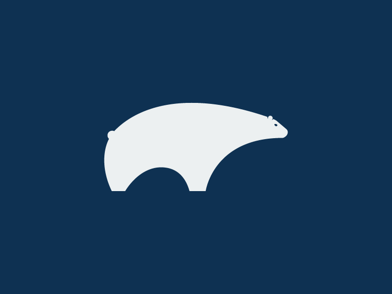 Polar Bear Logo - Polar Bear Logo by Stefan Kitanović | Dribbble | Dribbble