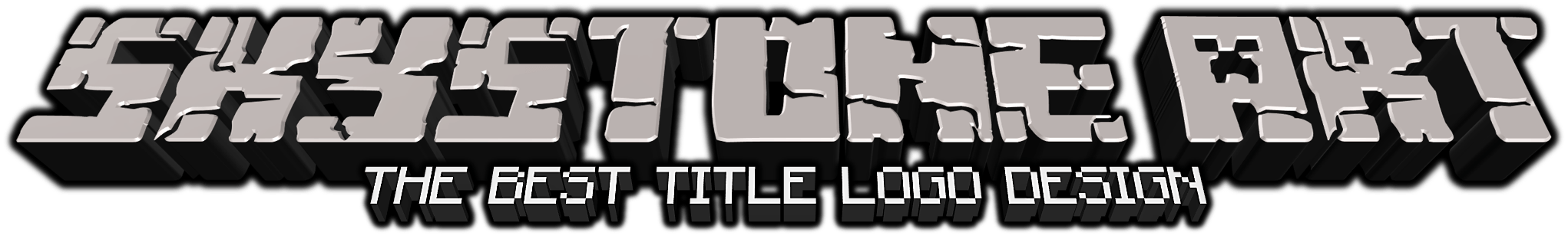 Soft & Games: Minecraft title font download